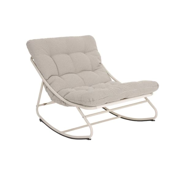 Rocking chair SAMBA light grey
