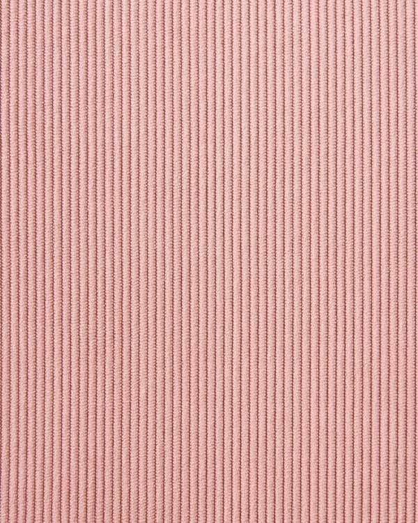 Gyngestol Rosa Kordfløyel Polstring Metall Svarte Ben Komfortabel Bred Ryggstøtte og Armlener Stue Soverom