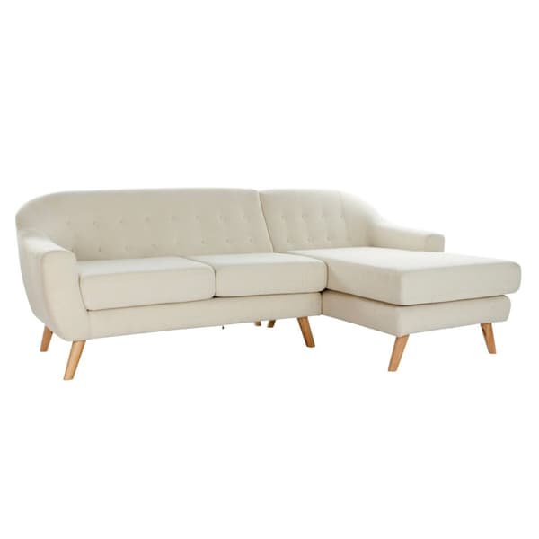 Divaanisohva DKD Home Decor Kerma Kumipuu 226 x 144 x 84 cm