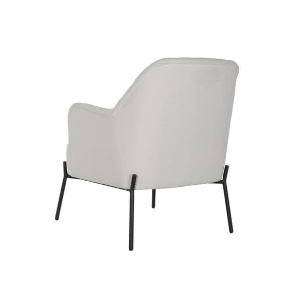Lænestol DKD Home Decor Sort Beige Metal 65 x 73 x 79,5 cm