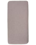 Miniatyrbilde 9 av 11: Lenestol Taupe Polyesterstoff Svarte jernben Ekstra puter Moderne design Stue Hvilestol