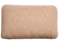 Miniatyrbilde 8 av 11: Høyre Sjeselong Sand Beige Boucle-trekk Metallben med Puter