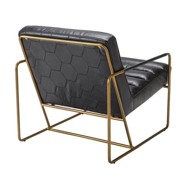 Fauteuil en cuir L66 cm - MARANELLO