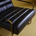 Miniatyrbild 5 av 10: Fauteuil en cuir L66 cm - MARANELLO