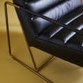 Miniatyrbild 7 av 10: Fauteuil en cuir L66 cm - MARANELLO