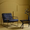 Miniatyrbild 2 av 10: Fauteuil en cuir L66 cm - MARANELLO