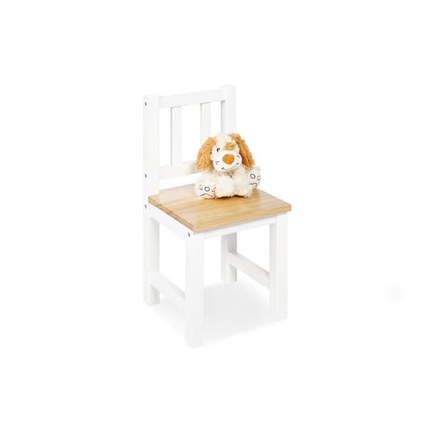 Rootz 'Fenna' Børnestol - Træbørnsæde - Pine Toddler Stol - Solid Wood - 26 cm x 26 cm x 55 cm