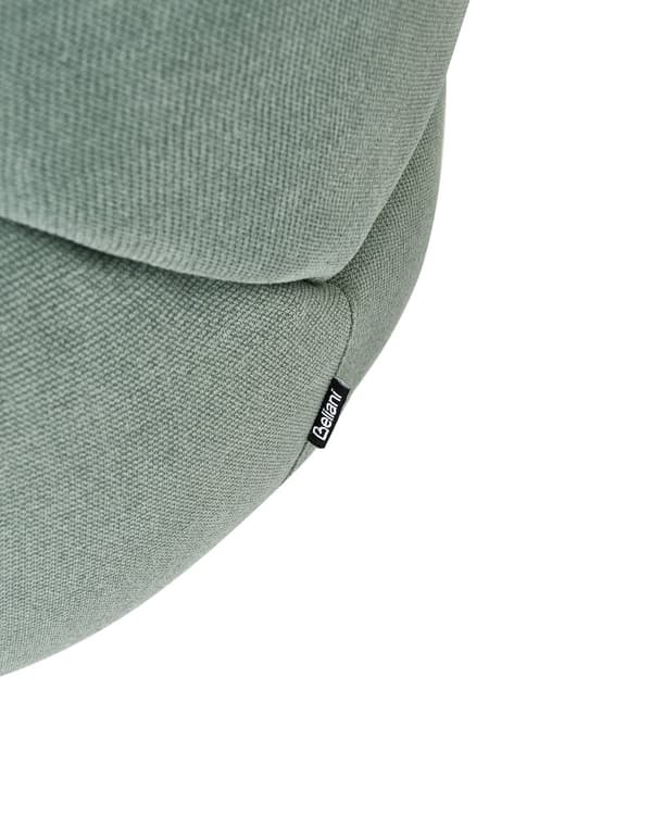 Lenestol Grønn Stoff Gullfarget understell Vannavvisende stoff Retro og glamorøs stil Hvilestol Stue
