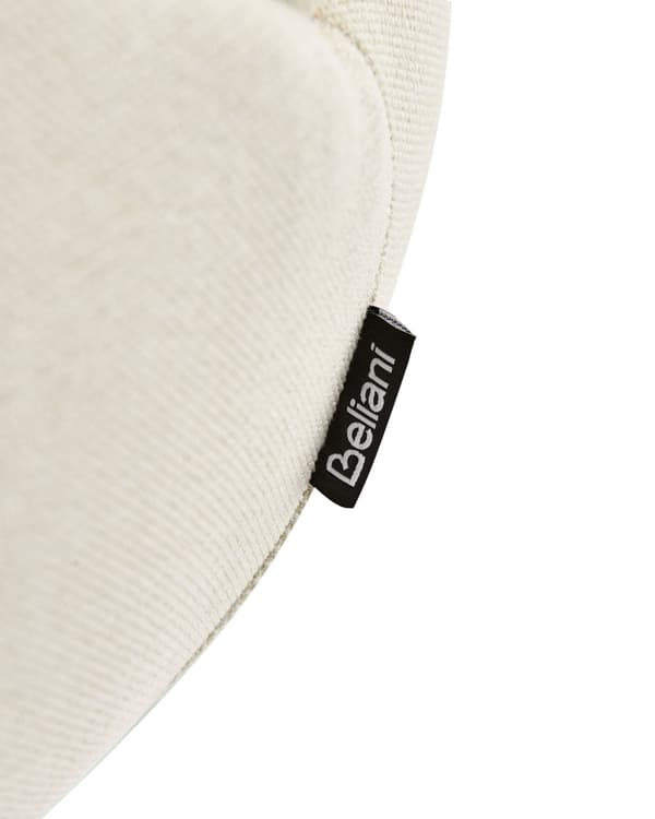 Lenestol Lys beige Stoff Gullfarget understell Vannavvisende stoff Retro og glamorøs stil Hvilestol Stue