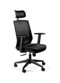 Miniatyrbillede 1 af 3: Ergonomisk kontorstol ESTA sort