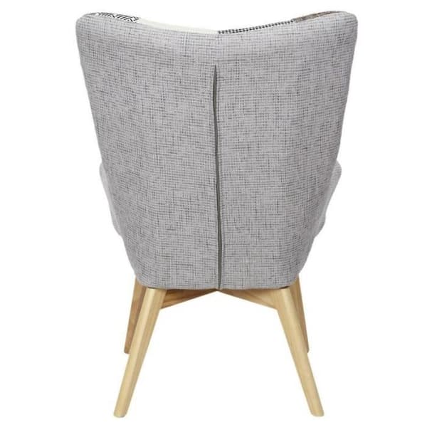 Fåtölj - Paris Prix - Helsingfors - Design Patchwork - 1 plats - Grå - Modern