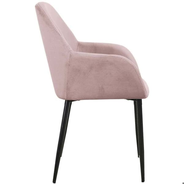 Poufs, fåtöljer och stolar - Fåtölj - L 55,7 cm x l 59,2 cm x H 85 cm - Giulia - Rosa