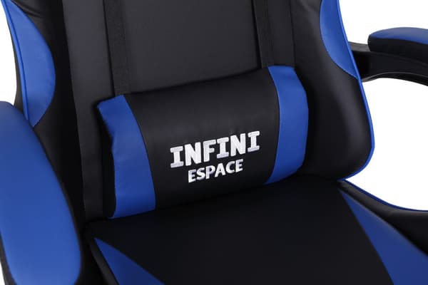 ESPACE Svart/Blå Fåtölj