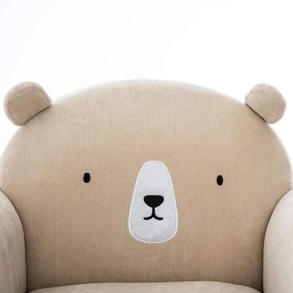 Atmosphera - Beige Bear Ears Armchair för Barnrum H 43 cm A65