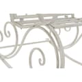 Miniatyrbild 4 av 6: Gungstol DKD Home Decor Metall Aluminium Vit (63 x 89 x 92 cm)