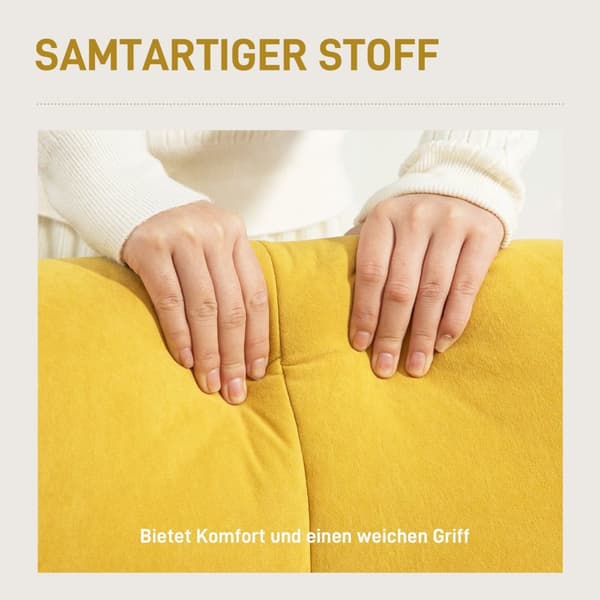 Rootz Cozy nojatuoli - verhoiltu nojatuoli - Velvet -tuoli - korkea mukavuus - 66w x 75d x 100h cm