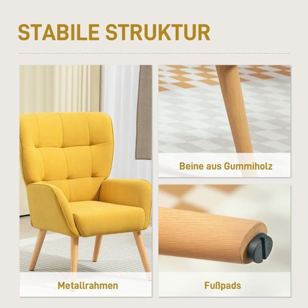 Rootz Cozy nojatuoli - verhoiltu nojatuoli - Velvet -tuoli - korkea mukavuus - 66w x 75d x 100h cm