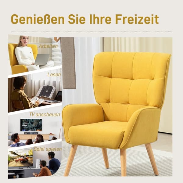Rootz Cozy nojatuoli - verhoiltu nojatuoli - Velvet -tuoli - korkea mukavuus - 66w x 75d x 100h cm