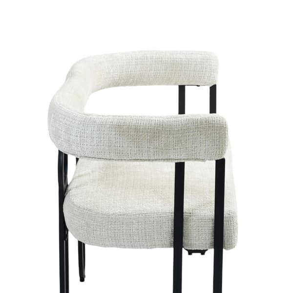 Rootz Double Sofa - Love Seat - Modern Couch - Chenille Fabric - 118 cm x 53 cm x 71 cm - Ergonomisk komfort