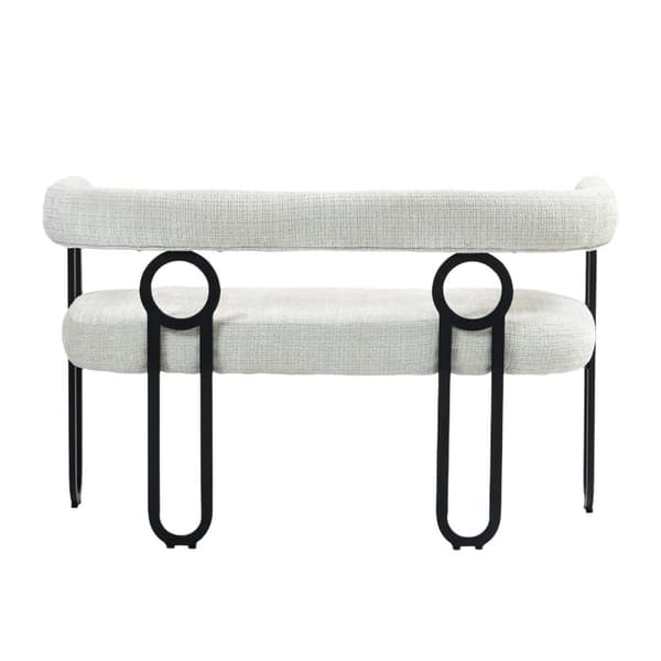 Rootz Double Sofa - Love Seat - Modern Couch - Chenille Fabric - 118 cm x 53 cm x 71 cm - Ergonomisk komfort