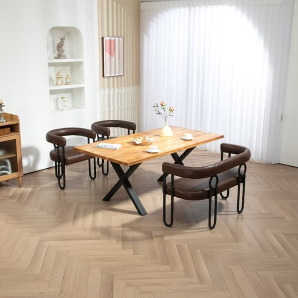 Rootz dubbel bäddsoffa - PU läder soffa - bekväm sittplats - skum med hög densitet - 118 cm x 53 cm x 71 cm