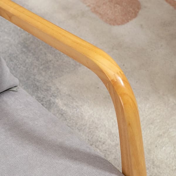 Rootz Elegant Lounge stol - lænestol - afslapningsstol - maksimal komfort - 61L x 78W x 76H cm