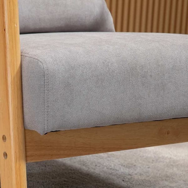 Rootz Elegant Lounge stol - lænestol - afslapningsstol - maksimal komfort - 61L x 78W x 76H cm