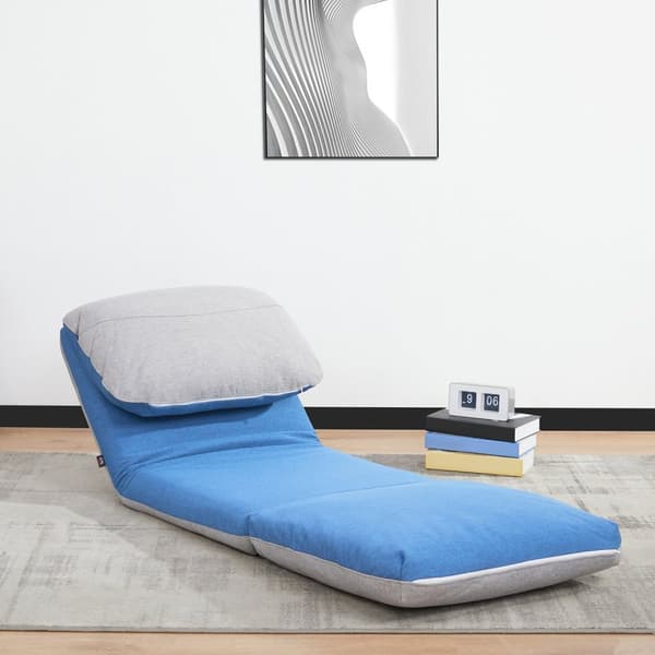 Rootzin lattiatuoli - taitettava vieraspatja - vaihtovelkakirjalaji - Säädettävä selkänoja - korkeatiheysvaahto - 61L x 73W x 58H cm
