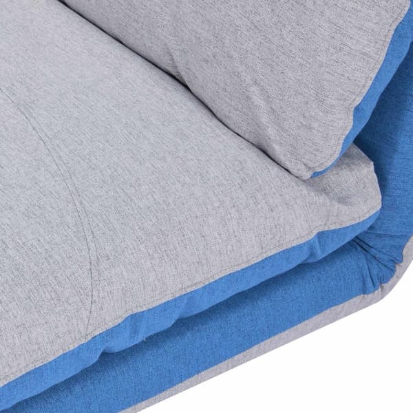 Rootzin lattiatuoli - taitettava vieraspatja - vaihtovelkakirjalaji - Säädettävä selkänoja - korkeatiheysvaahto - 61L x 73W x 58H cm
