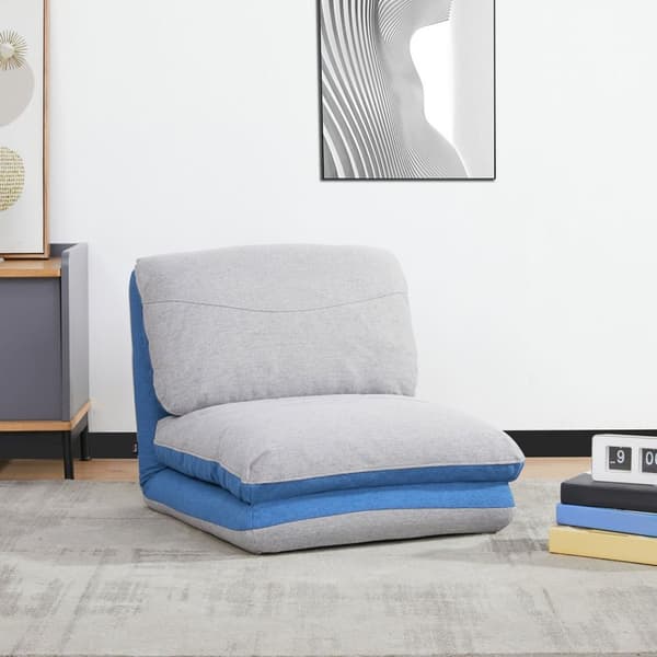 Rootzin lattiatuoli - taitettava vieraspatja - vaihtovelkakirjalaji - Säädettävä selkänoja - korkeatiheysvaahto - 61L x 73W x 58H cm