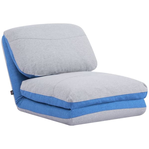 Rootzin lattiatuoli - taitettava vieraspatja - vaihtovelkakirjalaji - Säädettävä selkänoja - korkeatiheysvaahto - 61L x 73W x 58H cm