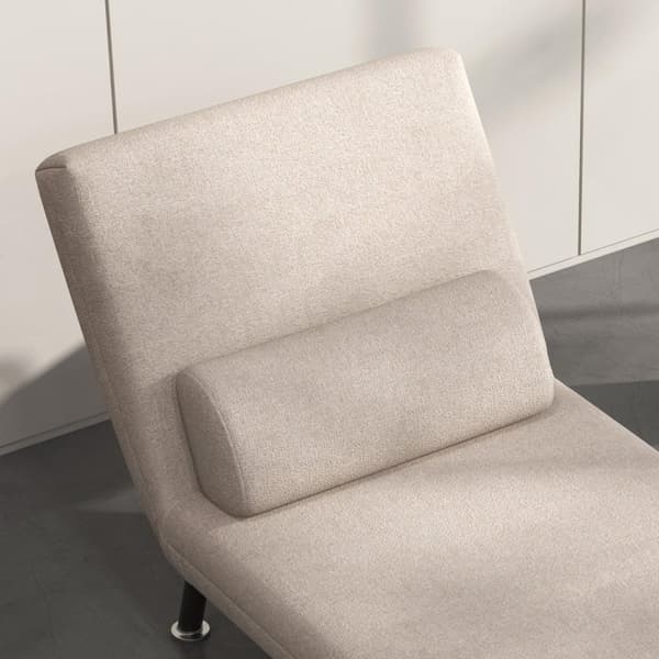 Rootz foldningsafslapningsstol - lænestolseng - sofa seng - justerbar ryglæn - 75 cm x 70 cm x 75 cm - brun