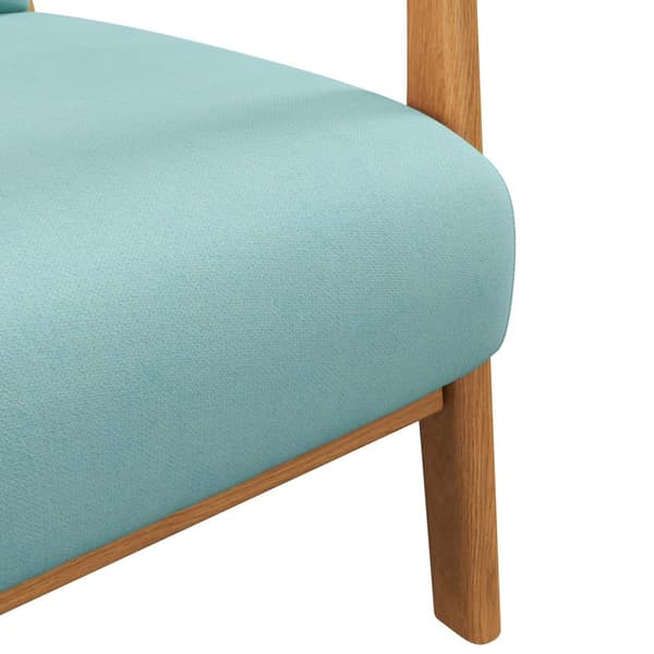Rootz Lounge -tuoli - Syvä istuimen nojatuoli - Velvet -istuimet - viihtyisä mukavuus - 61L x 78W x 76H CM