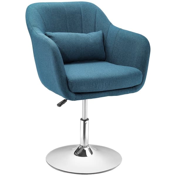 Rootz Lounge Stol - Afslapningsstol - Sovestol - Lumbar Support - 60L X 60W X 79-91H CM - Blå