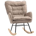 Pikkukuva 1 / 10: Rootzin keinutuoli - Swing -tuoli - leveä istuin - Chenille Comfort - 71cm x 98,5 cm x 97cm - tukee jopa 120 kg