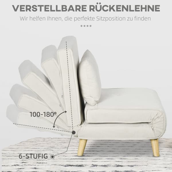 Rootz Sleeping -tuoli - taitettava tuoli - Lounge -tuoli - 6 -tason säädettävä selkänoja - mukavuus ja tyyli - 72w x 190d x 25h cm