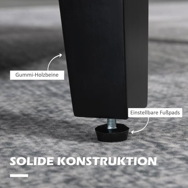 Rootz Single nojatuoli - Rentoutumisvaara - verhoiltu nojatuoli - puiset jalat - liinavaatteet - 66 x 72 x 74 cm - ergonominen mukavuus