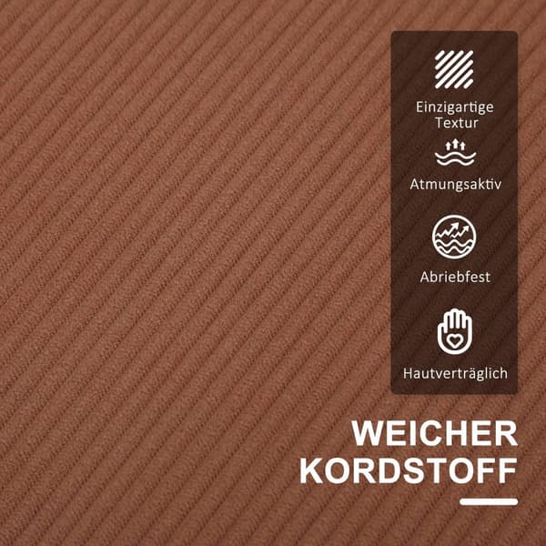 Rootz Two -sits soffa - Mini Couch - Loveseat - Lagringsutrymme Effektivitet - 117 x 63 x 79 cm rosa