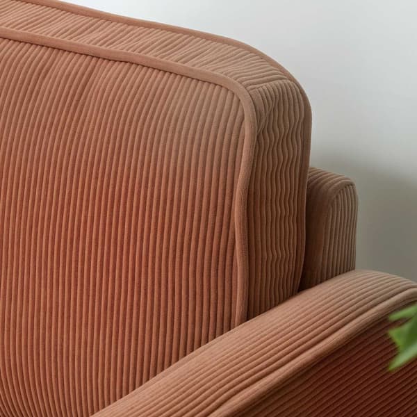 Rootz Two -sits soffa - Mini Couch - Loveseat - Lagringsutrymme Effektivitet - 117 x 63 x 79 cm rosa