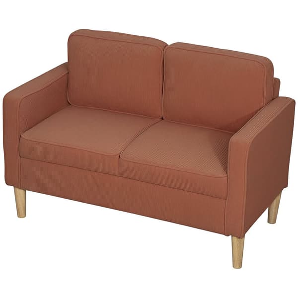 Rootz Two -sits soffa - Mini Couch - Loveseat - Lagringsutrymme Effektivitet - 117 x 63 x 79 cm rosa