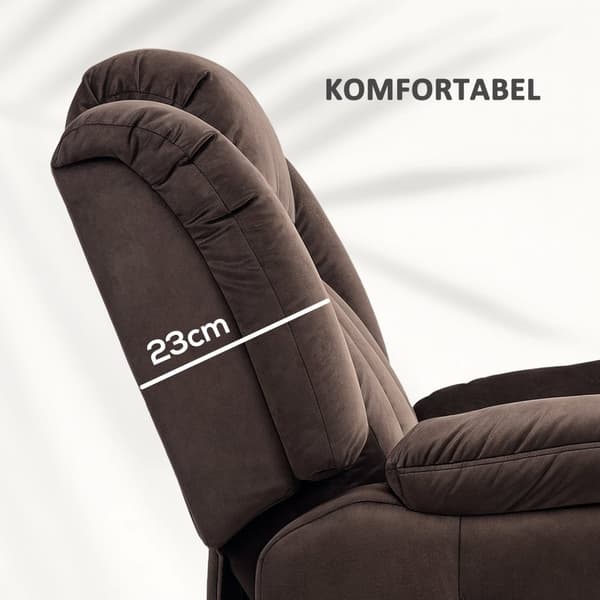 Rootz stand -up hvilestol - Massagestol - Lumbin Opvarmning - Velvet Comfort - 88W X 95d x 106H cm
