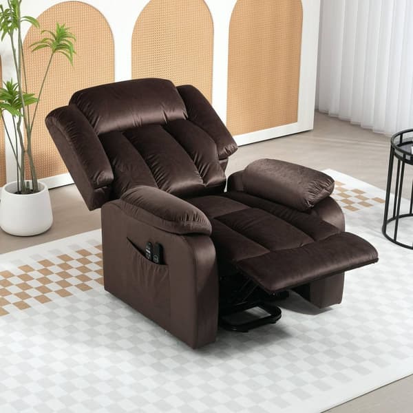 Rootz stand -up hvilestol - Massagestol - Lumbin Opvarmning - Velvet Comfort - 88W X 95d x 106H cm
