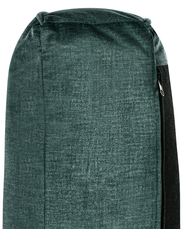 Lænestol Grøn Velour Stof Minimalistisk Stue Accent Stol Sorte Ben Styrearm