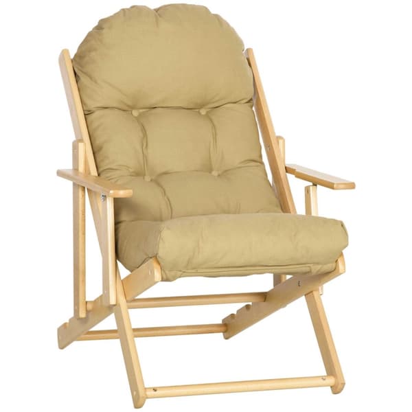 Rootz Accent -tuoli - Rentoudu tuoli - verhoiltu nojatuoli - Säädettävä mukavuus - 71x89x96 cm - taitettava muotoilu