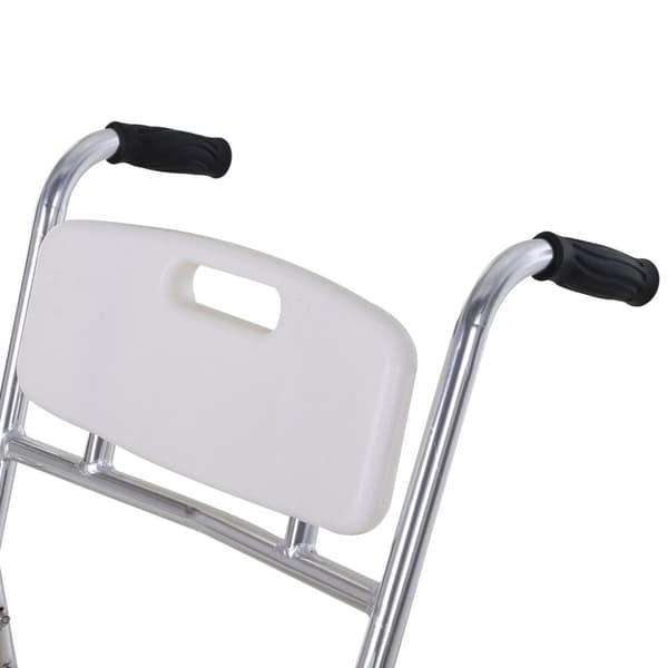 Rootz Commode -pyörätuoli - Compode -tuoli - liikkuvuustuki - suihkutuoli - alumiinirunko - 88 x 54 x 94 cm