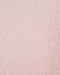 Miniatyrbillede 10 af 10: Pink boucle cocktail lænestol sort drejelig base glam retro lammeskind polstring