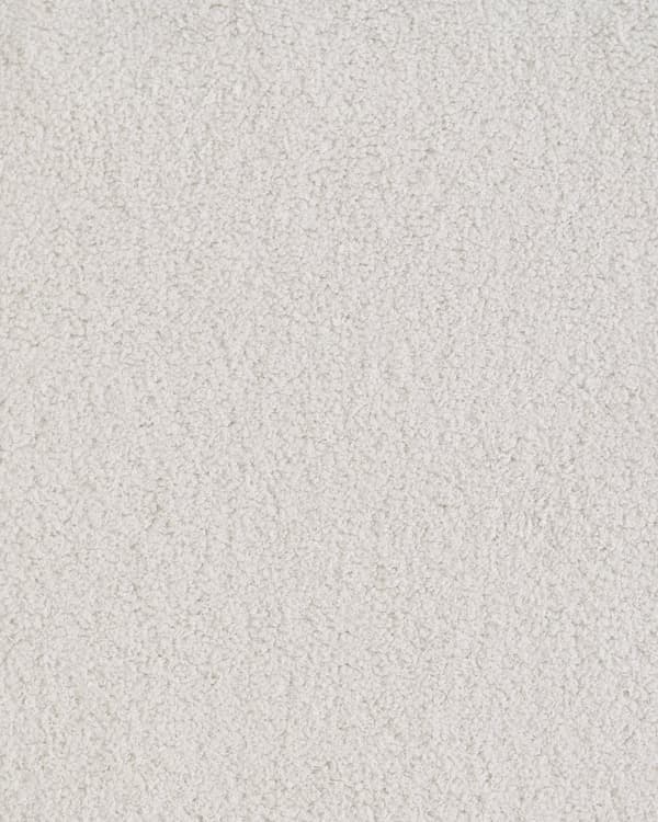 Lænestol Off White Boucle Stuestol til Stuen Læsestol Bred Hvilestol Lav Lounge Stol Plys Polstret Design Møbel