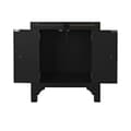 Miniatyrbilde 4 av 6: Nattbord DKD Home Decor Hvit Svart Gyllen Gran Tre MDF 45 x 36 x 66 cm