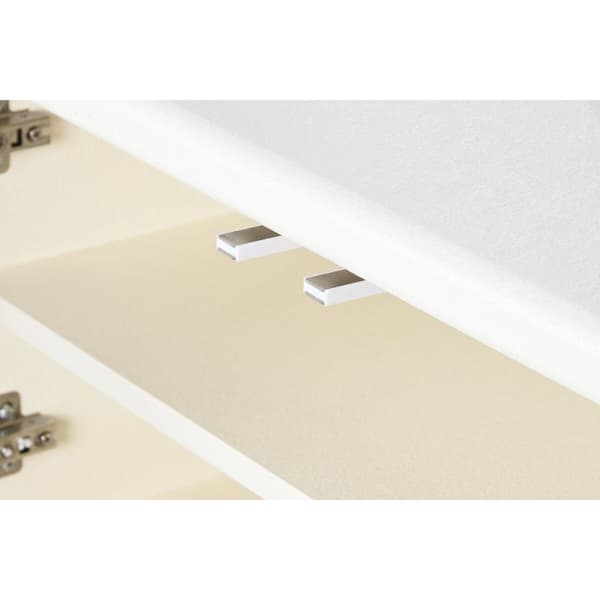 TV-möbler DKD Home Decor Vit Trä MDF 160 x 37 x 50 cm