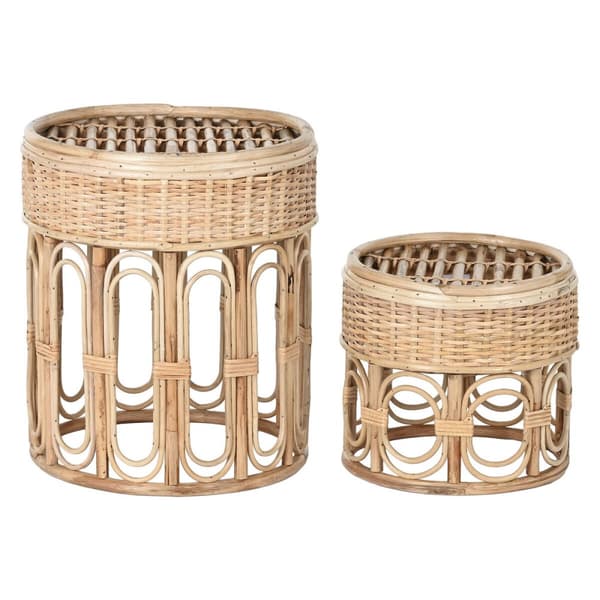 Sidebord Home ESPRIT Naturell 42 x 42 x 47 cm